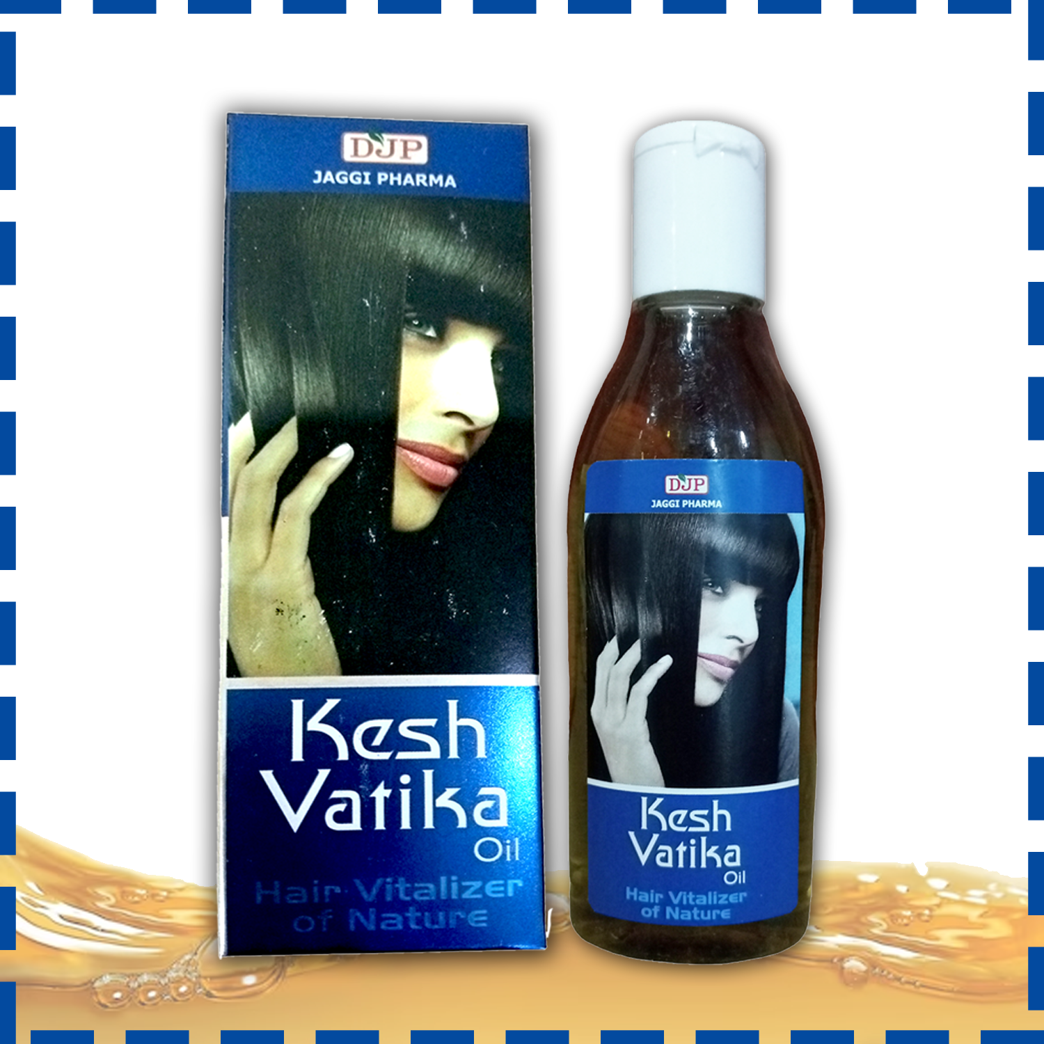 Kesh Vatika oil: Hair Growth Vitalizer - Boosts hair growth, Prevents hair fall
